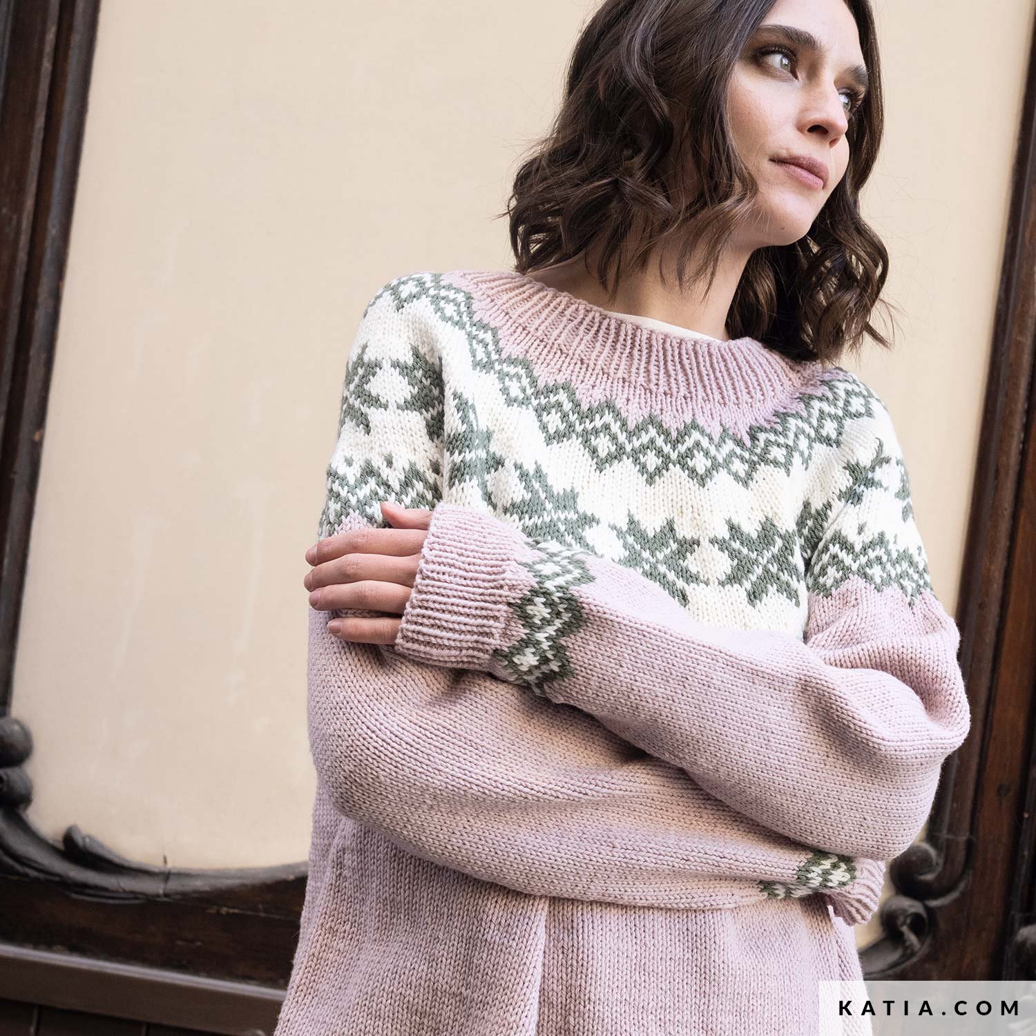 patron tricoter tricot crochet femme pull automne hiver katia 6266 14 03 g