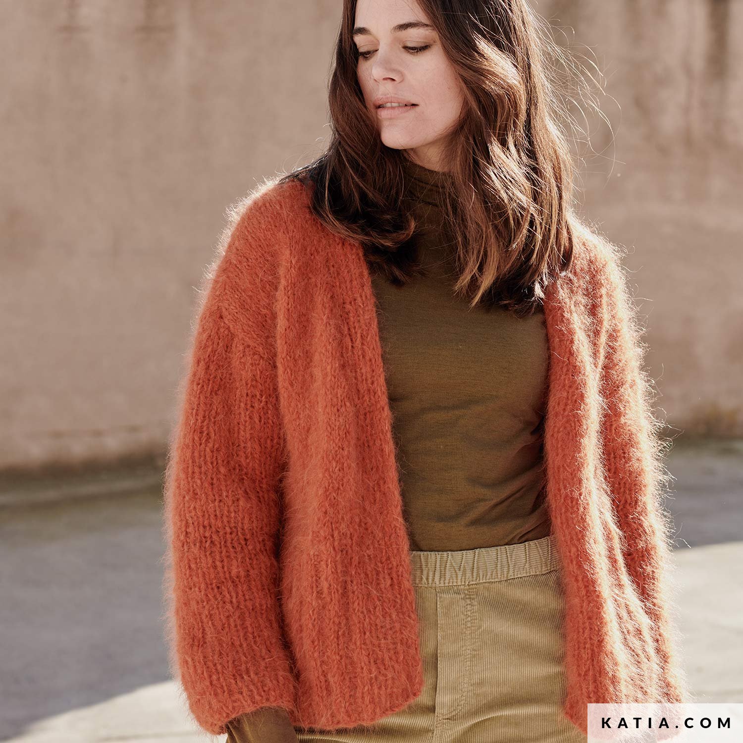 anleitung stricken hakeln damen jacke herbst winter katia 6277 28 02 g