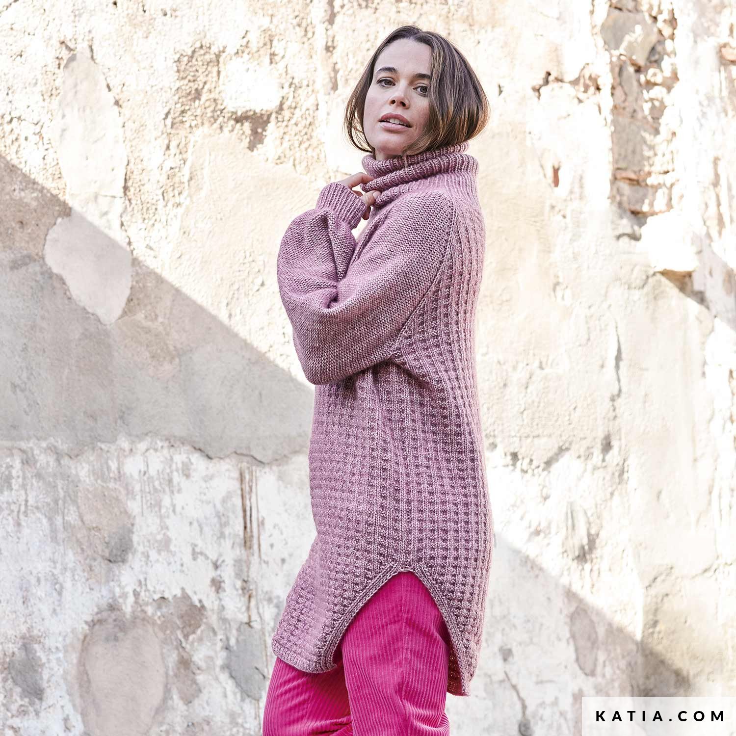 schema maglia uncinetto donna maglia autunno inverno katia 6277 25 03 g