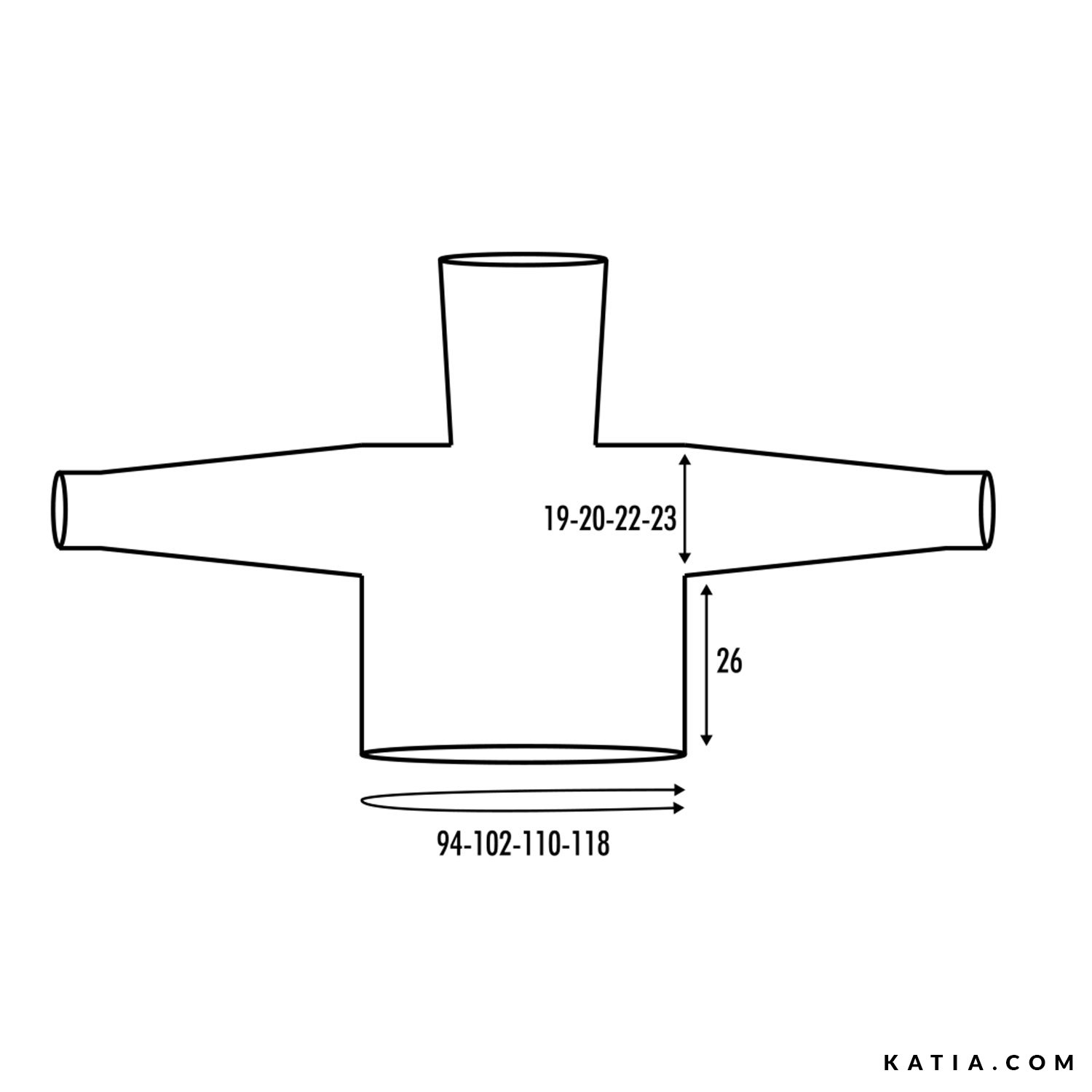 schema maglia uncinetto donna maglia autunno inverno katia 6277 30 02 g