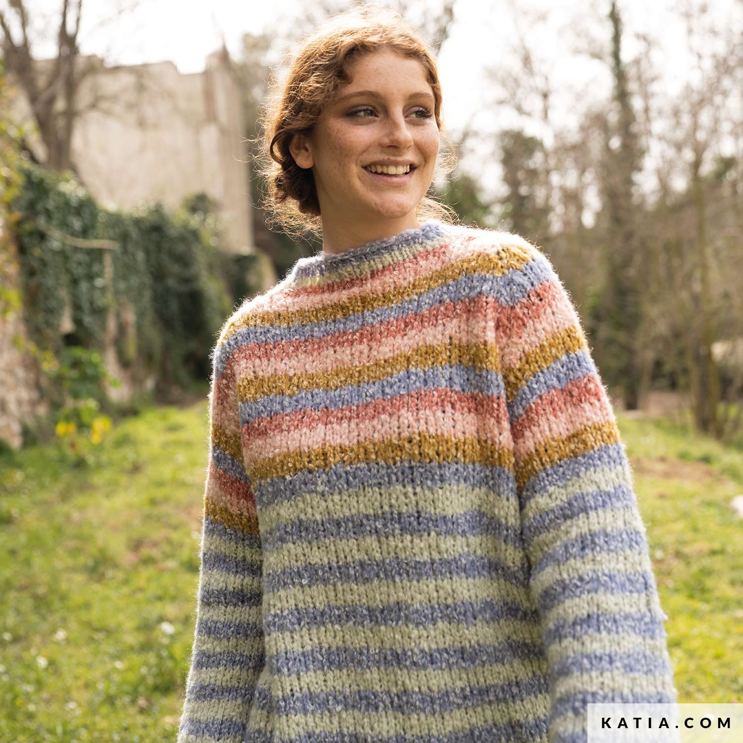 patron tricoter tricot crochet femme pull automne hiver katia 6281 1 04 g