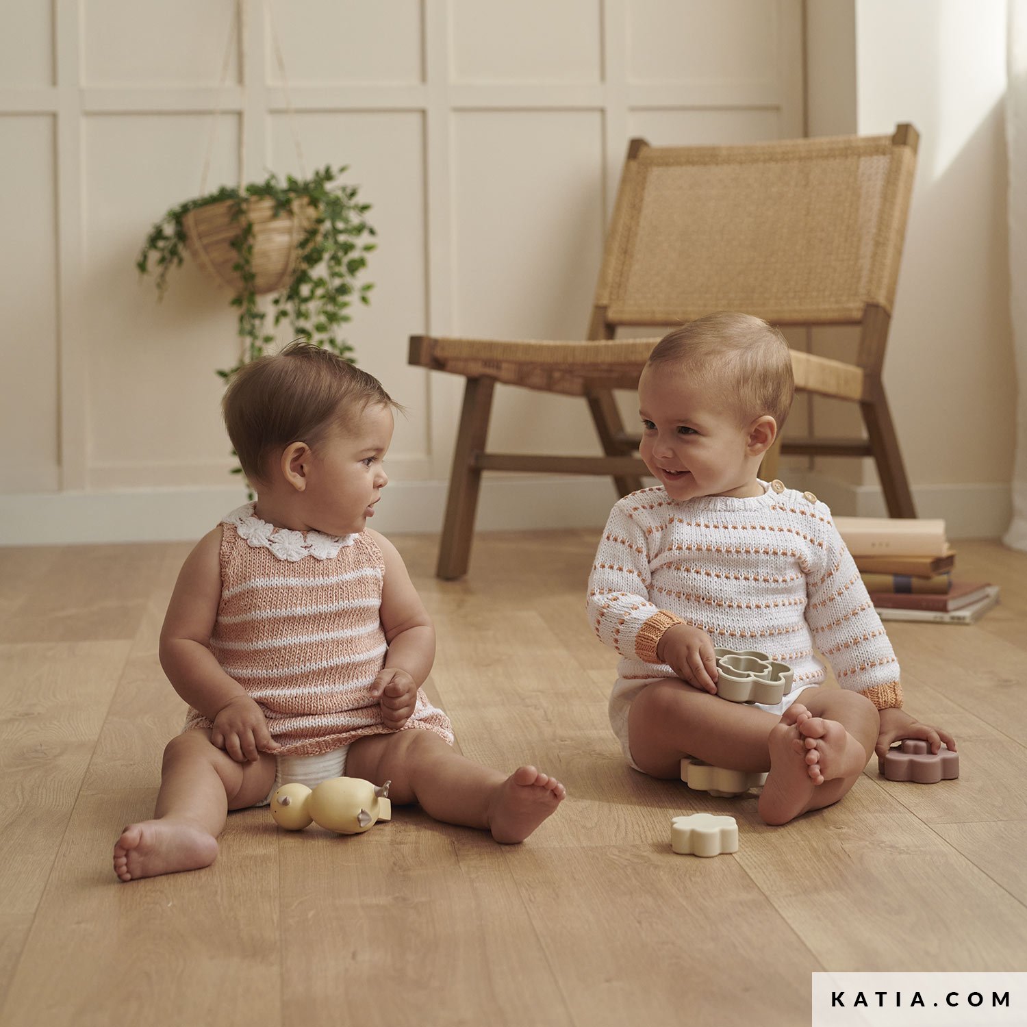 pattern knit crochet baby sweater spring summer katia 6283 7 01 g
