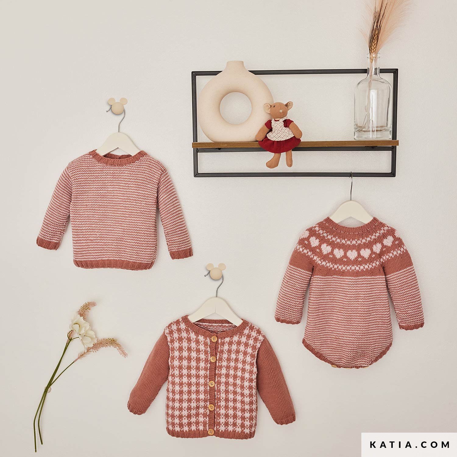 patron tricoter tricot crochet layette barboteuse automne hiver katia 6304 12 04 g