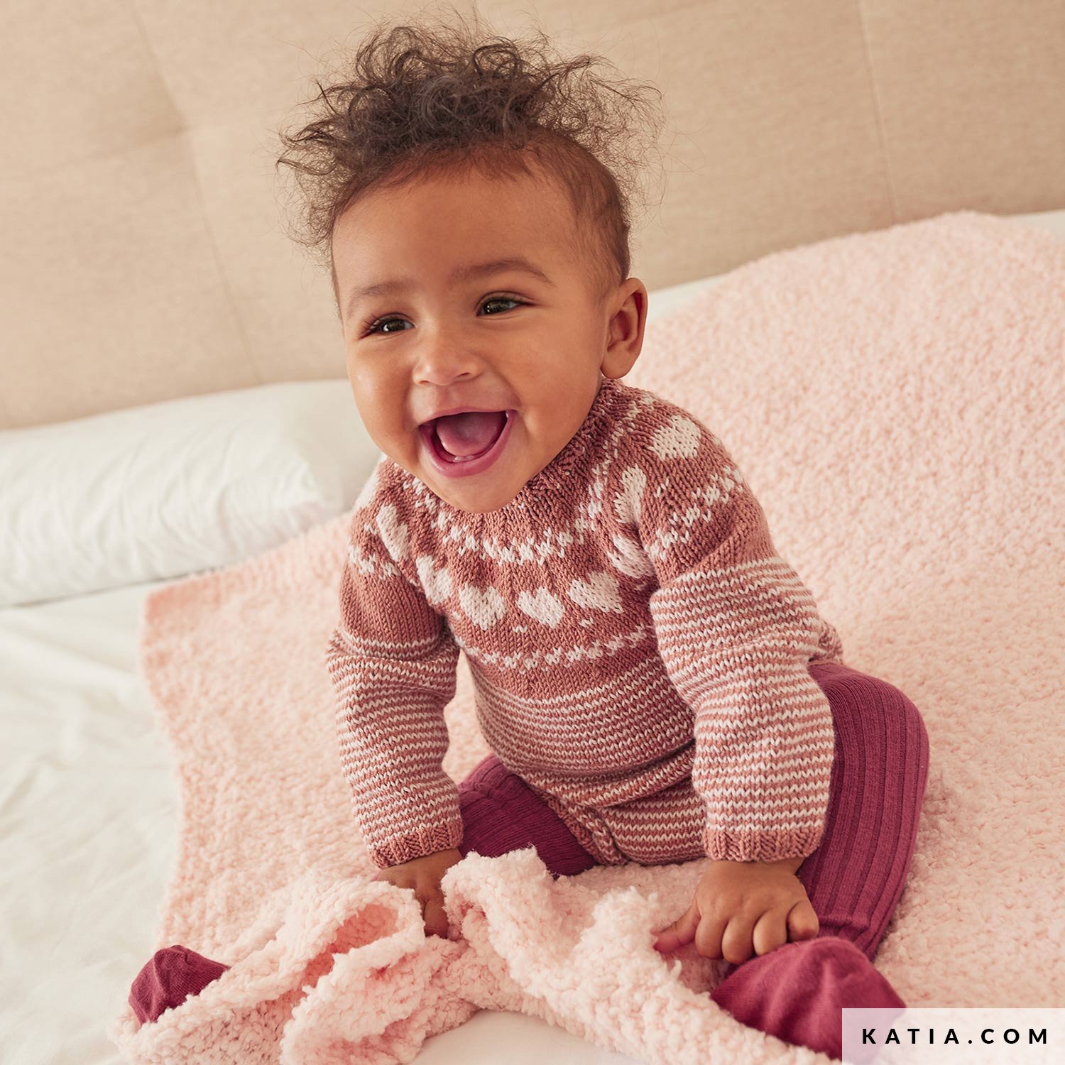 patron tricoter tricot crochet layette barboteuse automne hiver katia 6304 12 g