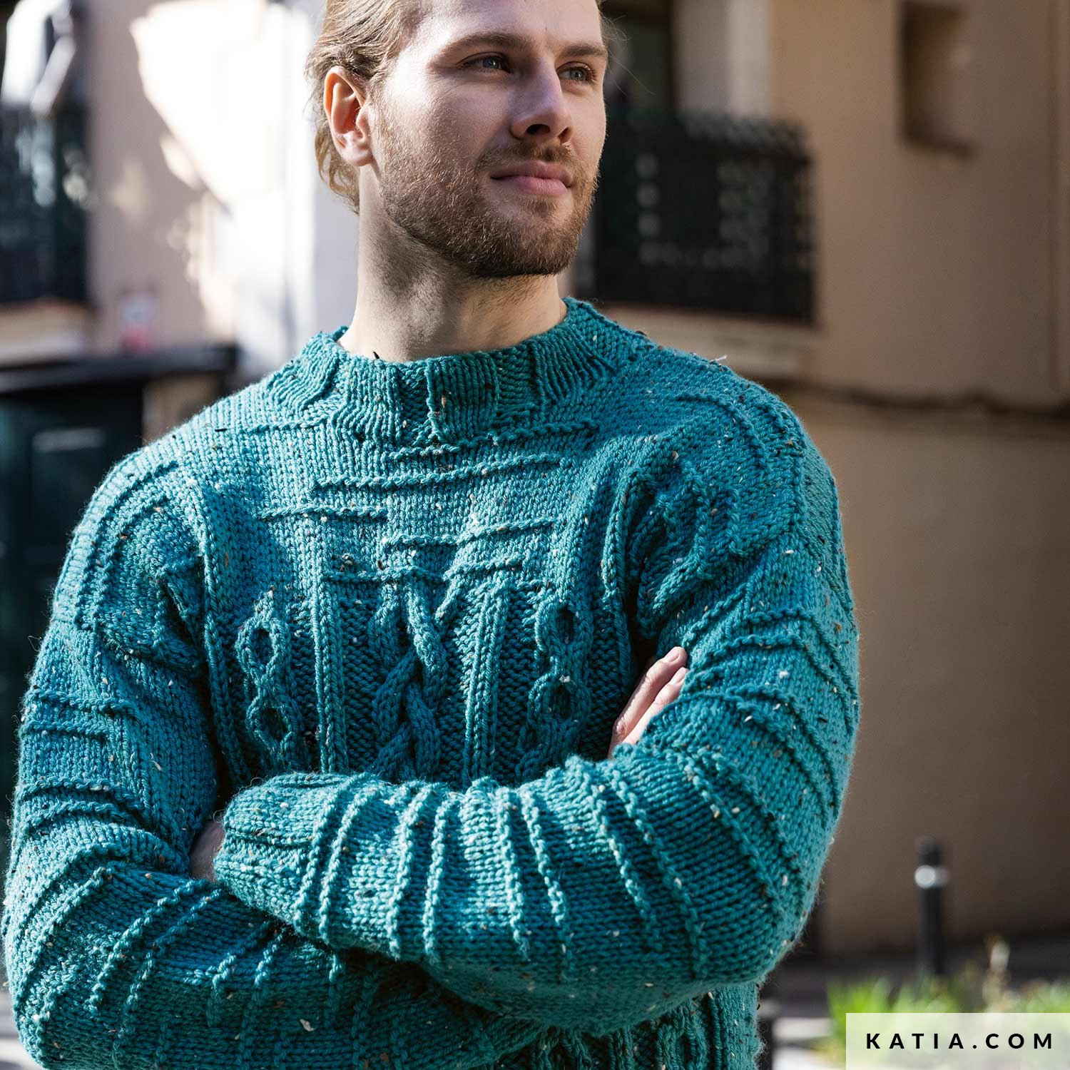 schema maglia uncinetto uomo maglia autunno inverno katia 6307 16 04 g