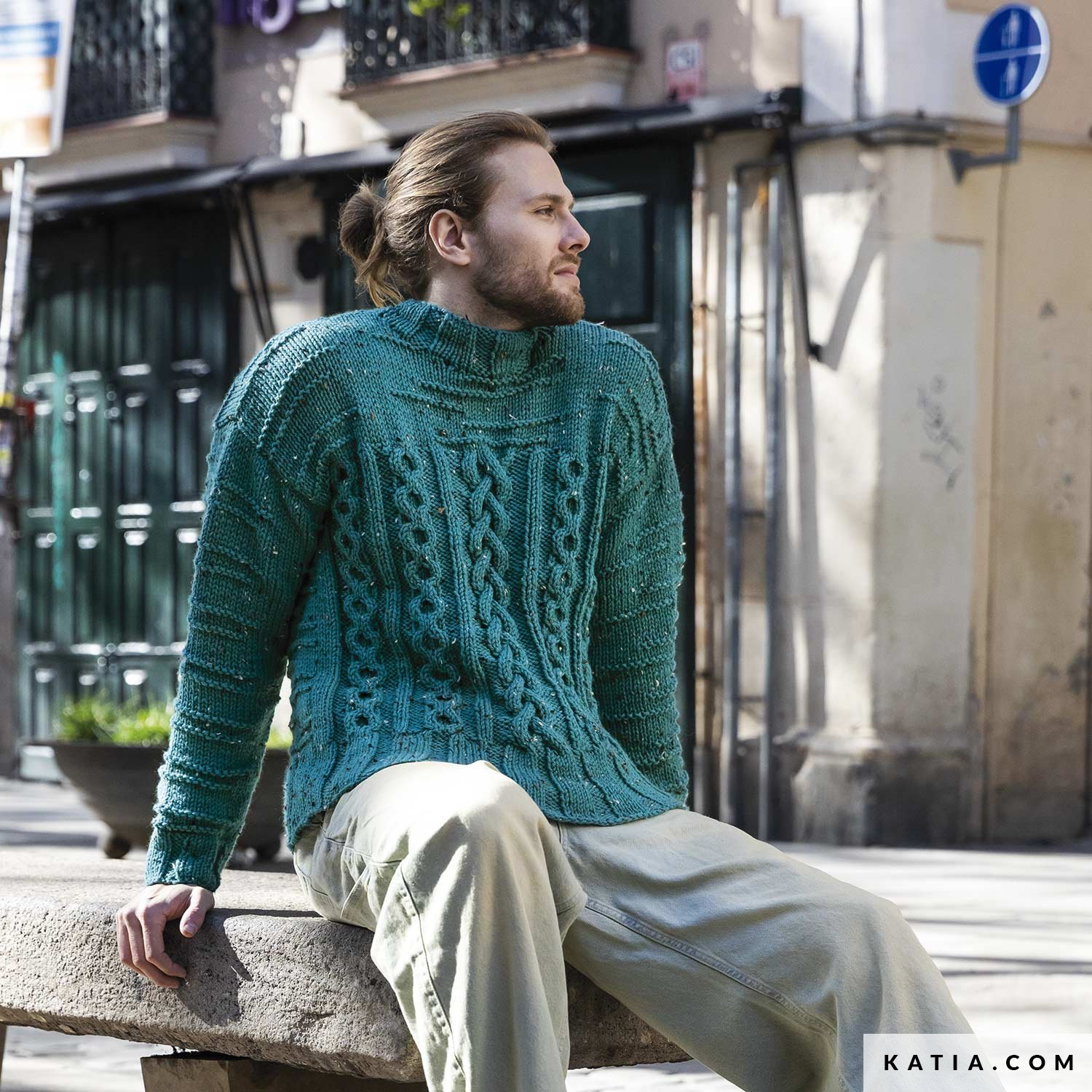 schema maglia uncinetto uomo maglia autunno inverno katia 6307 16 g
