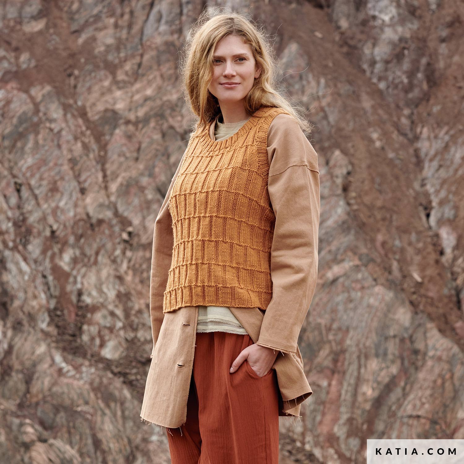 schema maglia uncinetto donna gilet autunno inverno katia 6309 4 02 g