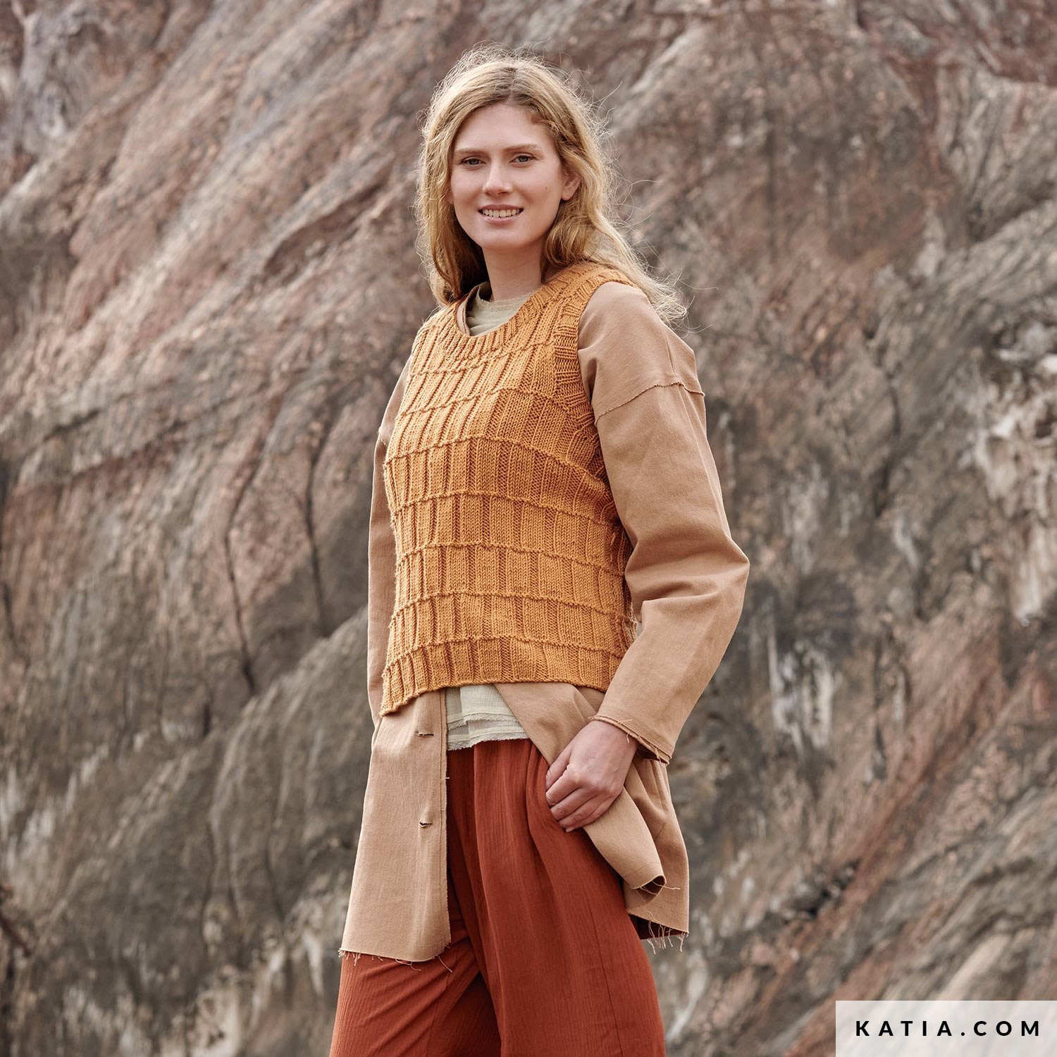 schema maglia uncinetto donna gilet autunno inverno katia 6309 4 08 g