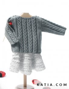 patroon breien haken baby rok lente zomer katia 6796 8 p