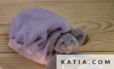 schema maglia uncinetto bebe berretto autunno inverno katia 6932 15 p