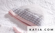schema maglia uncinetto bebe berretto autunno inverno katia 6932 4 p