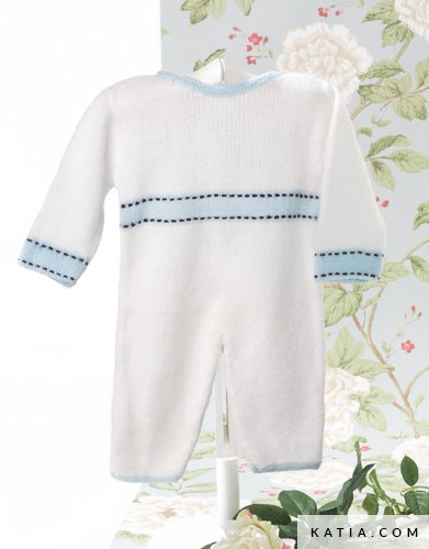 schema maglia uncinetto bebe pagliaccetto autunno inverno katia 6932 54 g