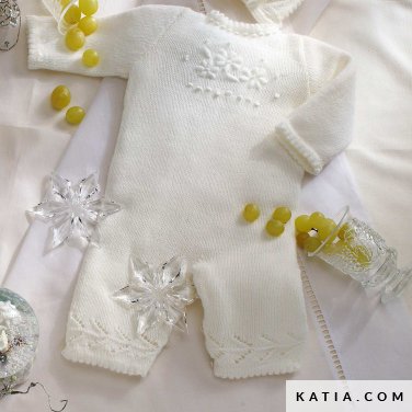 schema maglia uncinetto bebe pagliaccetto autunno inverno katia 6932 59 p