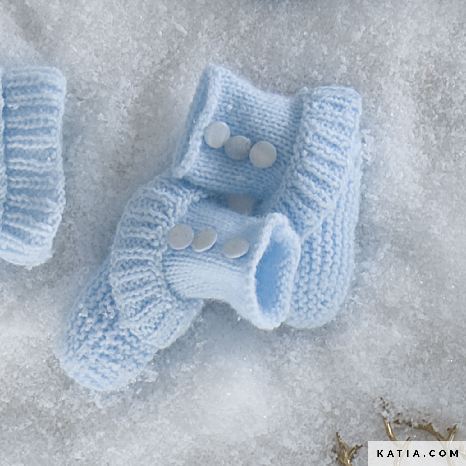 schema maglia uncinetto bebe scarpette da neonato autunno inverno katia 6932 39 g
