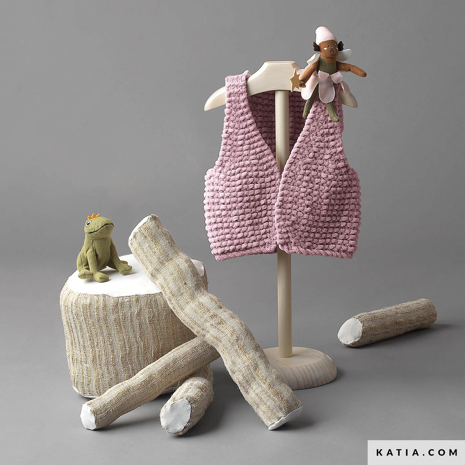 schema maglia uncinetto bebe gilet autunno inverno katia 6933 28 02 g