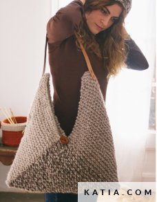 patron tejer punto ganchillo mujer bolso otono invierno katia 6935 53 p
