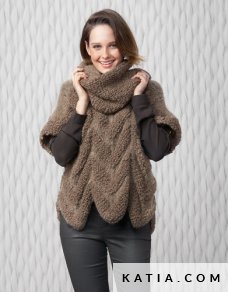patroon breien haken dames trui herfst winter katia 6953 24 p