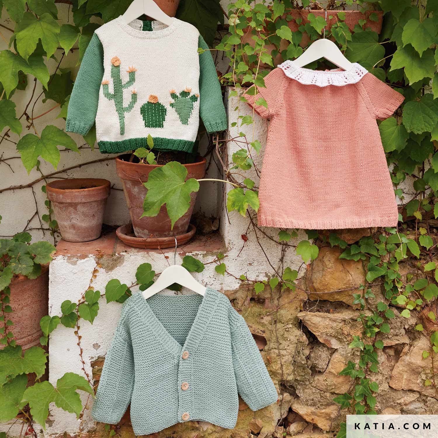 schema maglia uncinetto bebe giacca primavera estate katia 7900 31 01 g