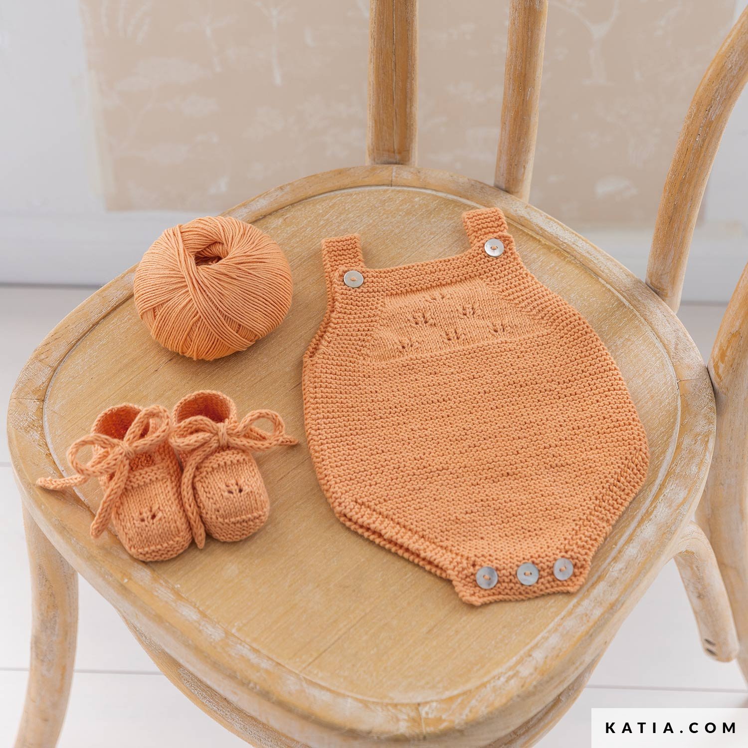 schema maglia uncinetto bebe set primavera estate katia 7955 67 02 g