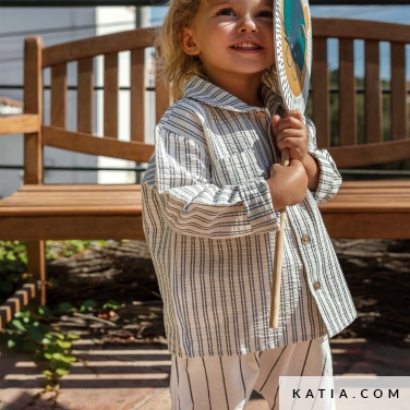 camicia a maniche lunghe da bambino l42 2422 katia p