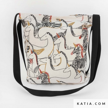 modello di cucito per borsa a tracolla a8 2422 katia p