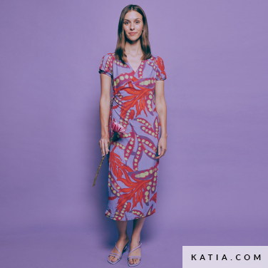 patron de couture en pdf robe portefeuille pour femme w37b 2425 katia p