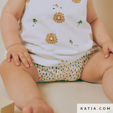 pdf sewing pattern to sew a baby onesie b3b 2425 katia p