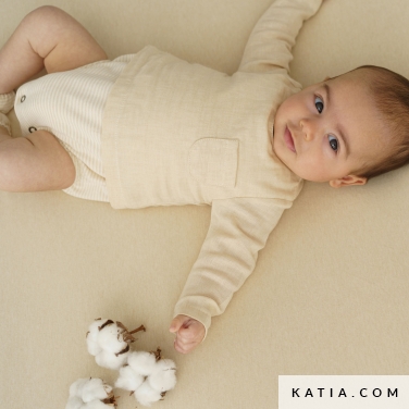 modelli di cucito per set di body e camicia purest cotton b48 5014 katia p