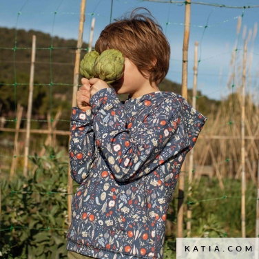 felpa basica a maniche lunghe taglia bambino 33 5504 katia p