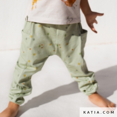 pantalone lungo con tasche in jersey 22 5507 katia p