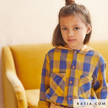 maglia a maniche lunghe con cappuccio 24 5510 katia p