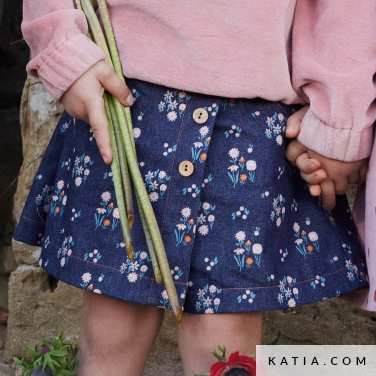 modello di cucito per gonna pantalone 15 5516 katia p