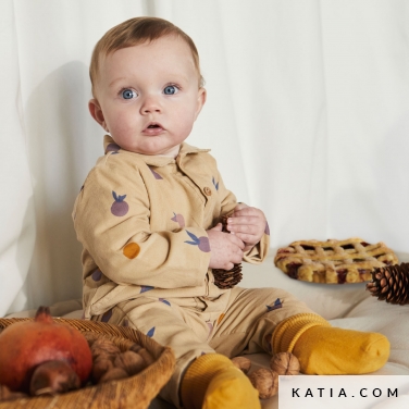 tutina da neonato con collo da camicia e chiusura frontale con bottoni 6b 5516 katia p