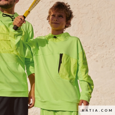 modello di cucito felpa con tasca 25a 5519 katia p