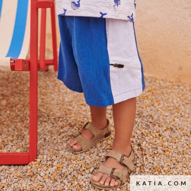 modello di cucito pantaloncini con cerniera 10b 5519 katia p