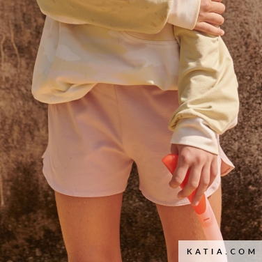 modello di cucito pantalone corto 19b 5519 katia p