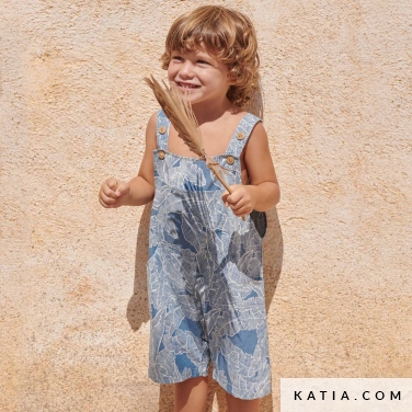 modello di cucito salopette con tasche 11b 5519 katia p