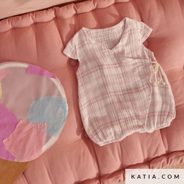 modello di cucito tutina da neonato incrociato 6a 5519 katia p