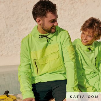 patron de costura sudadera unisex con capucha 30a 5519 katia fh