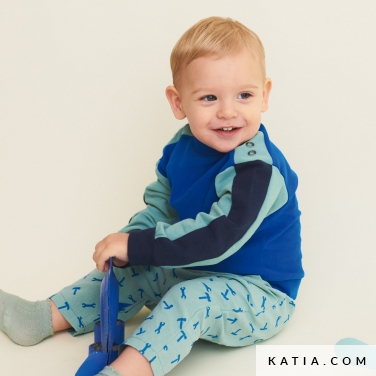 modello di cucito felpa da neonato 2a 5520 katia p