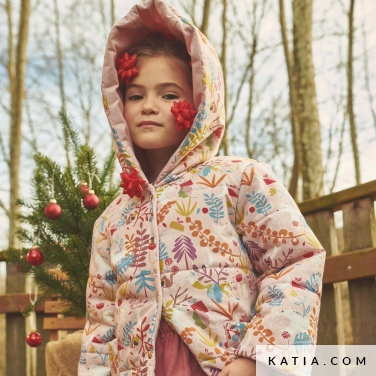 modello di cucito giacca trapuntata taglia bambino 9ab 5520 katia p
