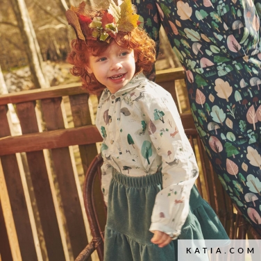 modello di cucito per cucire una blusa da bambino 10a 5520 katia p