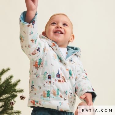 modello di giacca da neonato 3ba 5520 katia p