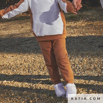 patron de costura infantil pantalon deportivo 15a 5520 katia fh