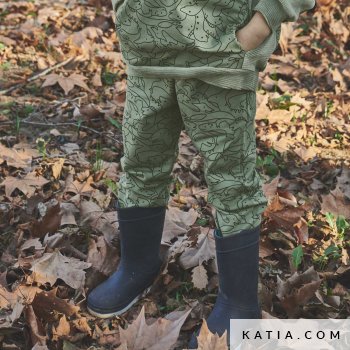 patron de costura infantil pantalon deportivo 15b 5520 katia fh