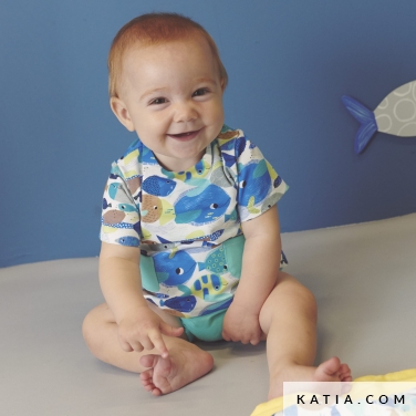 modello di cucito body da neonato 1a 5521 katia p