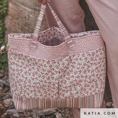 modello di cucito borsa stile tote 28 5521 katia p