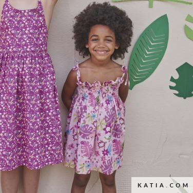 modello di cucito vestito con bretelline 9a 5521 katia p