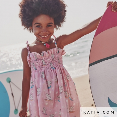 modello di cucito vestito con bretelline 9c 5521 katia p