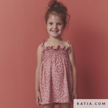 modello di cucito vestito con bretelline 9d 5521 katia p